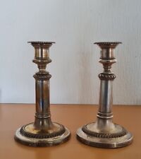 Kerzenleuchter für einen Oberforstwart Jubiläum mit Widmung Wittgenstein