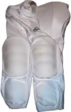 7 Pad Game Pants, white, Gr