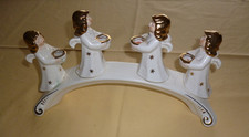 original Goebel Porzellan Engelsbrücke / kerzenhalter für 4 kleine Stabkerzen