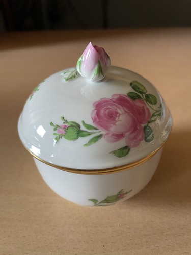 Meissen zuckerdose mit - zuckerdose, deckel