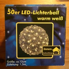 50er LED Lichterball
