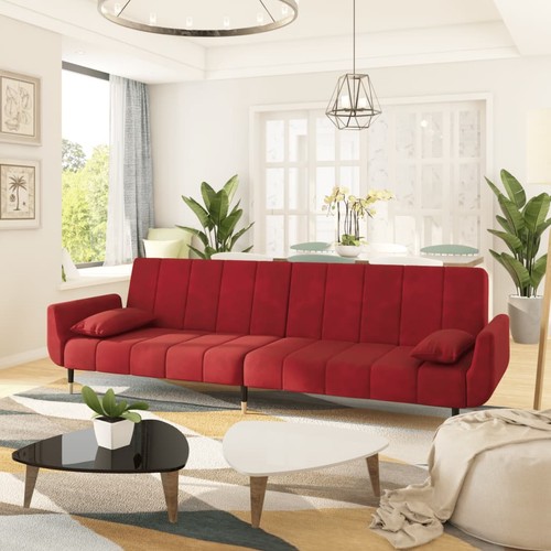Schlafsofa sitzer mit hocker - mit,