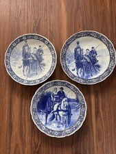 Große delft blau wandteller - große,