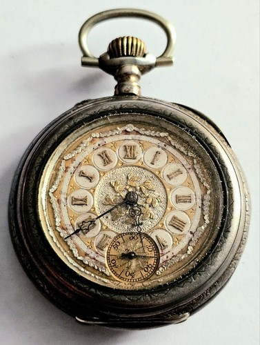 Ottomanische taschenuhr silber - ottomanische,