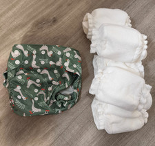 Blümchen Stoffwindel 2in1