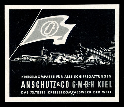 Werbung 1960 anschütz co - werbung,