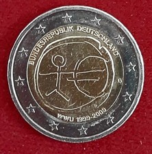 2 Euro Münze - Strichmännchen - WWU 1999 - 2009 G 
