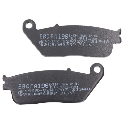 Ebc bremsbeläge fa196 für - bremsbeläge,