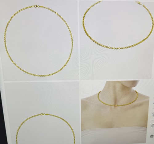 Tous karätige goldkette - tous, 18-karätige