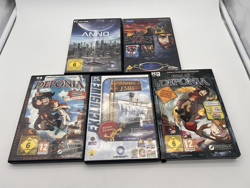 Spiele konvolut 5 stück - konvolut,