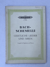 Noten.  Bach - Schemelli