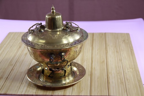 Vintage chinese brass hot - brass,
