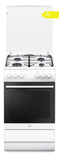 Amica sheg11557w gas - sheg11557w, elektro