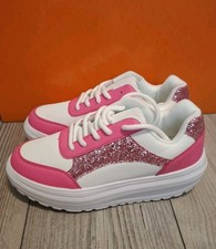 Damen Sneaker weiß pink