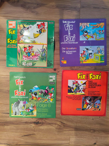 Fix foxi hörspiel - 4x,