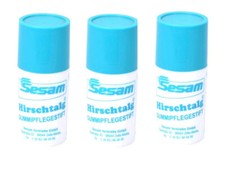 3x Sesam Hirschtalg Stift Gummipflegestift Auto Gummidichtung Türgummi Pflege