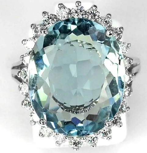 Damen silber ring zircon - ring,,