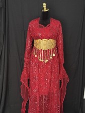 Rotes kurdisches kleid - rotes,