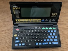 Casio BOSS SF-8000, Digital Organizer, Diary, Vintage 