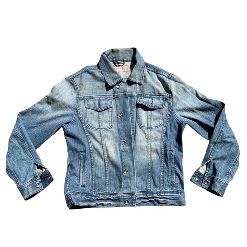 Herren jeansjacke denim blau - herren,