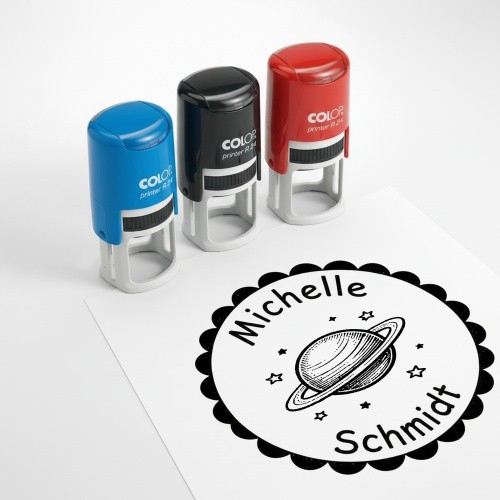 Kinder namensstempel planet - kinder,