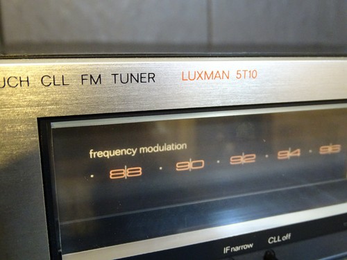 Luxman 5t10 stereo tuner - luxman,
