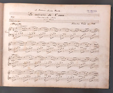 Sehr altes Notenbuch - 1866/67 - antik - gut erhalten