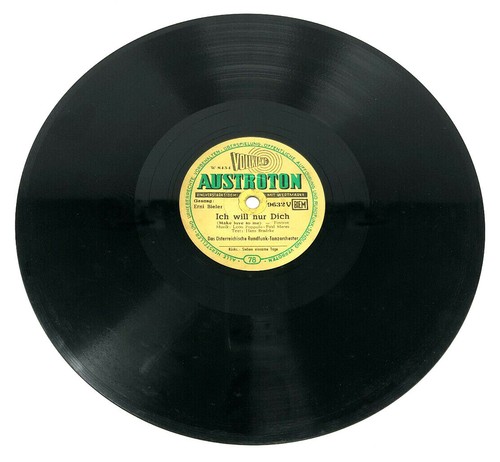 Schellackplatte shellac - 10",