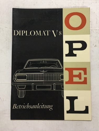 Opel diplomat v8 - diplomat,