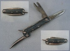 Antikes englisches Marine Matrosen Sailors Takelung Messer Taschenmesser um 1900