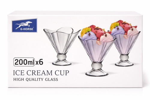 6er set eisbecher - 6er,