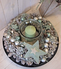 Adventskranz, Adventsgesteck