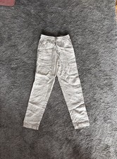 Beige Leinenhose von H&M für Mädchen – neu & perfekt für den Sommer