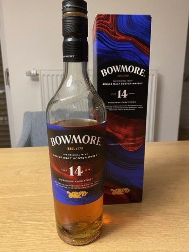 Bowmore 14y bordeaux cask - 14y,