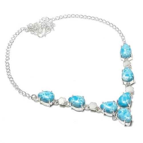 Handgefertigte blaue larimar - handgefertigte,