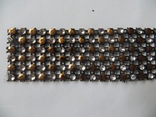 1 m Strasssteine Band zum