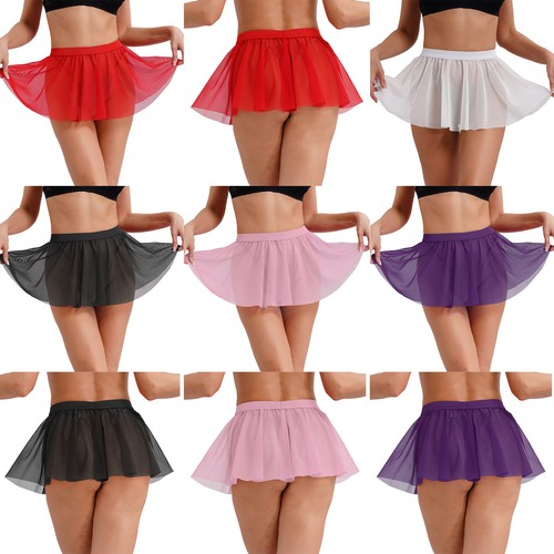 Frauen minirock transparent - minirock,