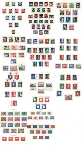 1939 kompl postfrische - gg, kompl.