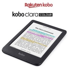Kobo Clara Colour eBook-Reader schwarz 6 Zoll Farbdisplay 16 GB