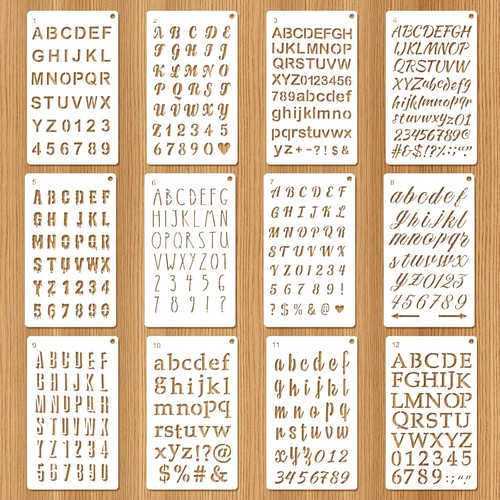 Buchstaben schablone - buchstaben,