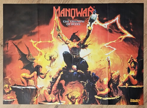 Manowar riesiges poster - -,