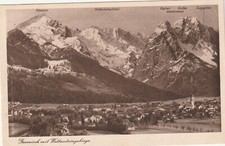 AK  Garmisch mit Wetterstein-Gebirge - 1929 - Verlag: Hans Huber