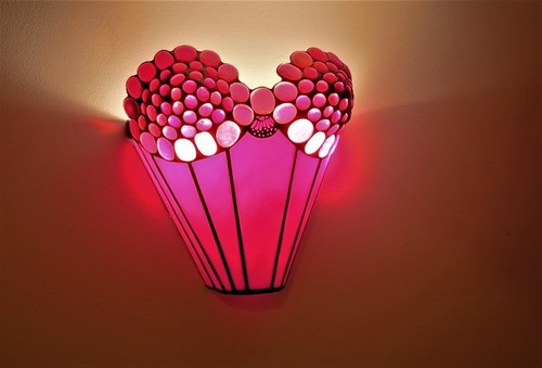 Lampe leuchte glaskunst - lampe,
