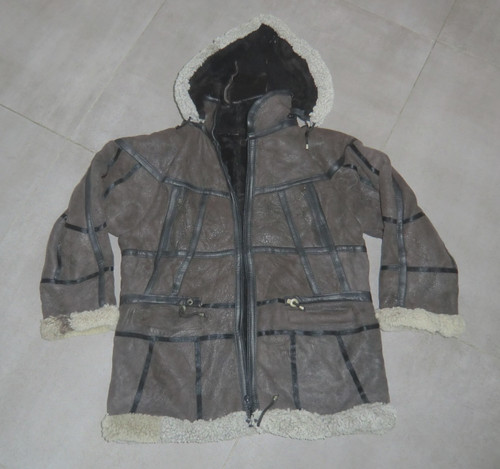 Lammfelljacke echte leder - lammfelljacke,