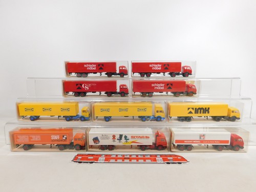 10x wiking lkw - h0, 1:87