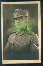 Foto 2.WK WW2 WK2 Soldat Wehrmacht Feldmütze Portrait - ca. 14x9 cm - AL26