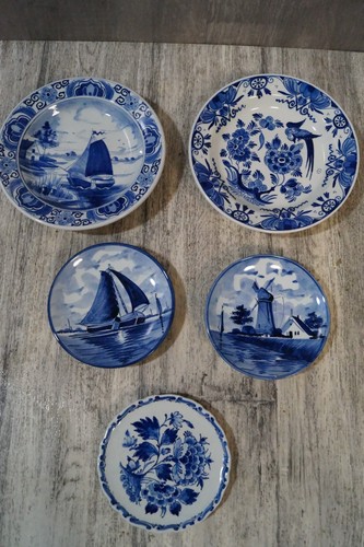 Delft holland wandteller - holland, 5x