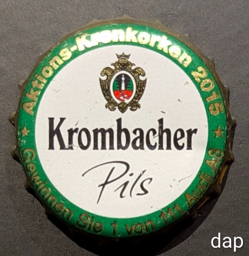 Kronkorken krombacher pils - kronkorken,