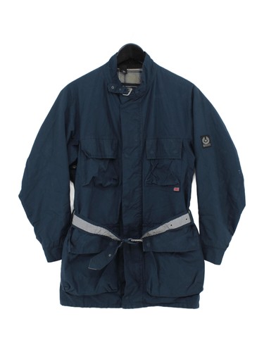 Belstaff parka jacke - belstaff, blau