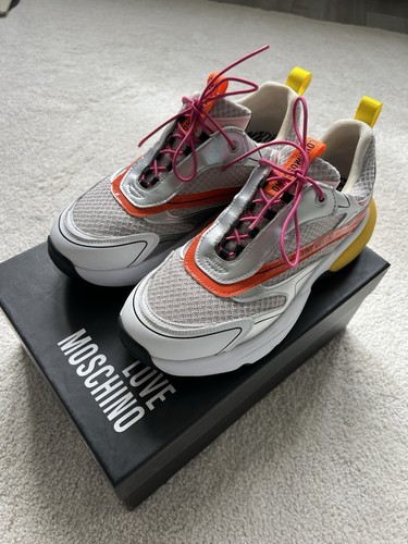 Love moschino sneakers weiß - love,